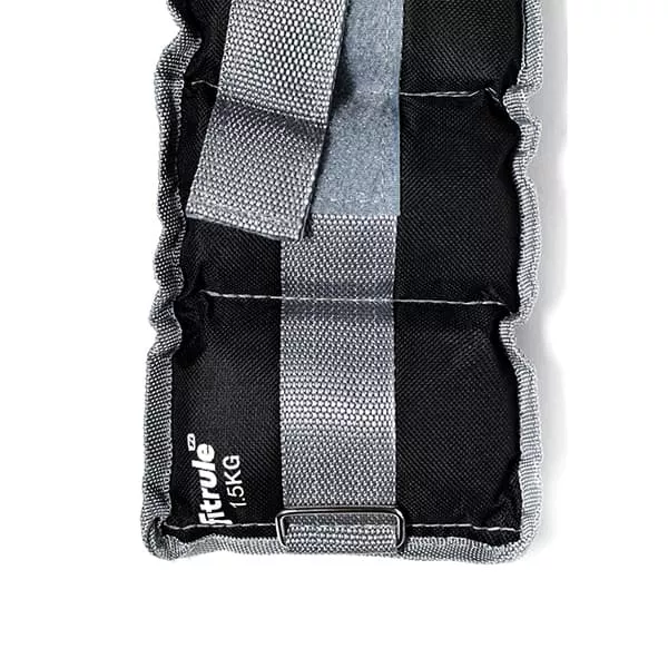 FitRule Утяжелитель для ног и рук 1,5 kg (цвет серый, 2 шт.) фото