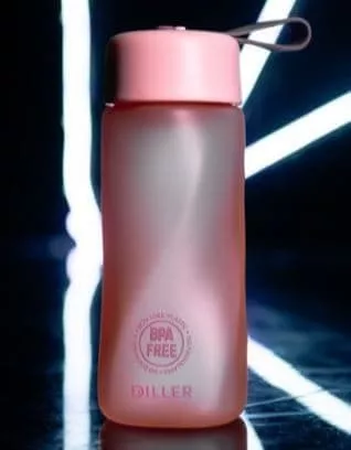 Diller Бутылка для воды D21 700ml (Розовая)