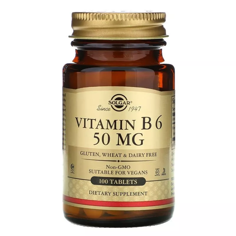 Solgar Vitamin B6 50 mg 100 tabs