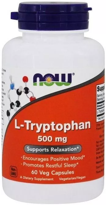 NOW L-Tryptophan 500 mg 60 caps