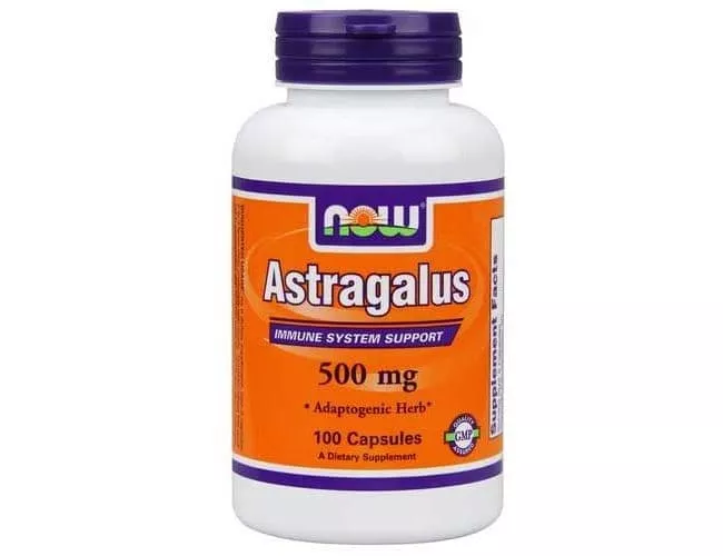 NOW Astragalus 500 mg 100 caps