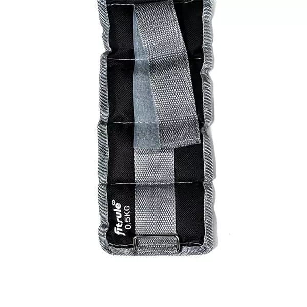 FitRule Утяжелитель для ног и рук 0.5 kg (цвет серый, 2 шт.) фото