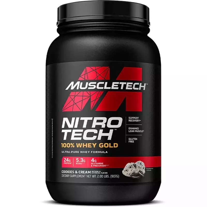 MuscleTech Nitro-Tech Nitro-Tech Whey Gold Isolate 907g фото