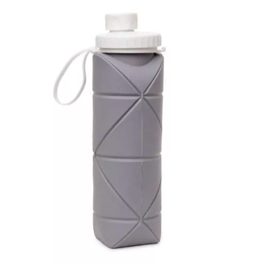 Fitrule Бутылка для воды трансформер 600ml (Серый)