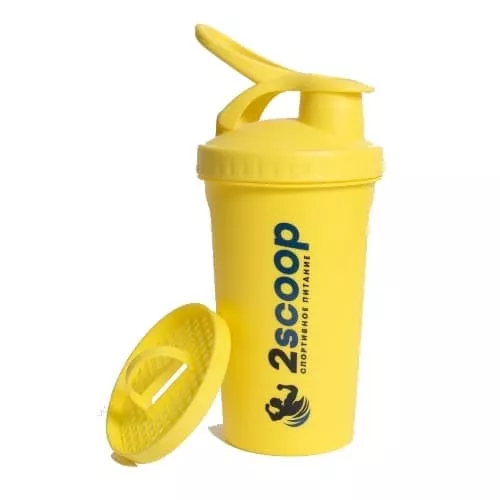 2scoop Шейкер жёлтый 500ml
