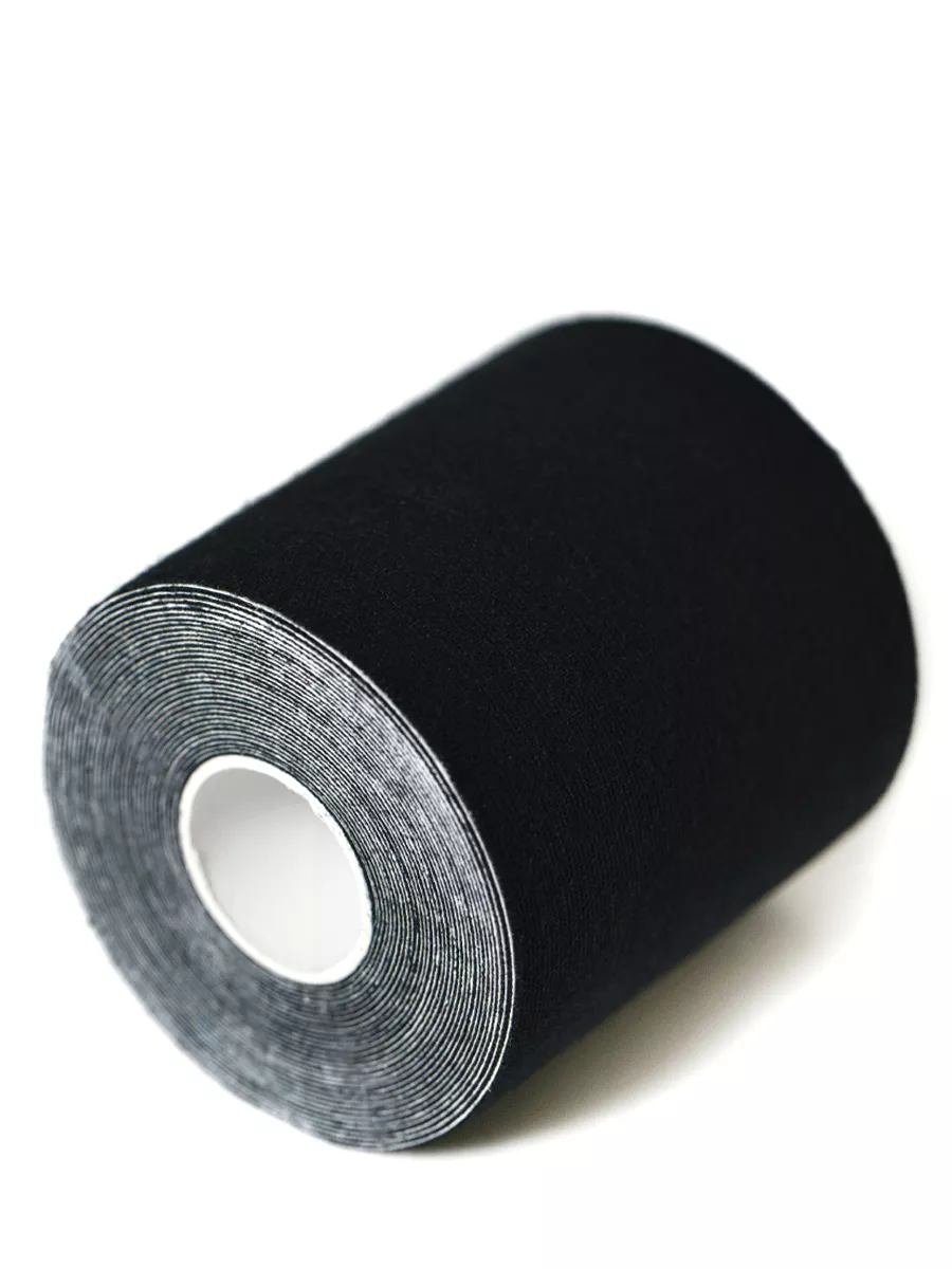 FitRule Кинезио Тейп Tape 7,5 cм х 5 м (Черный)