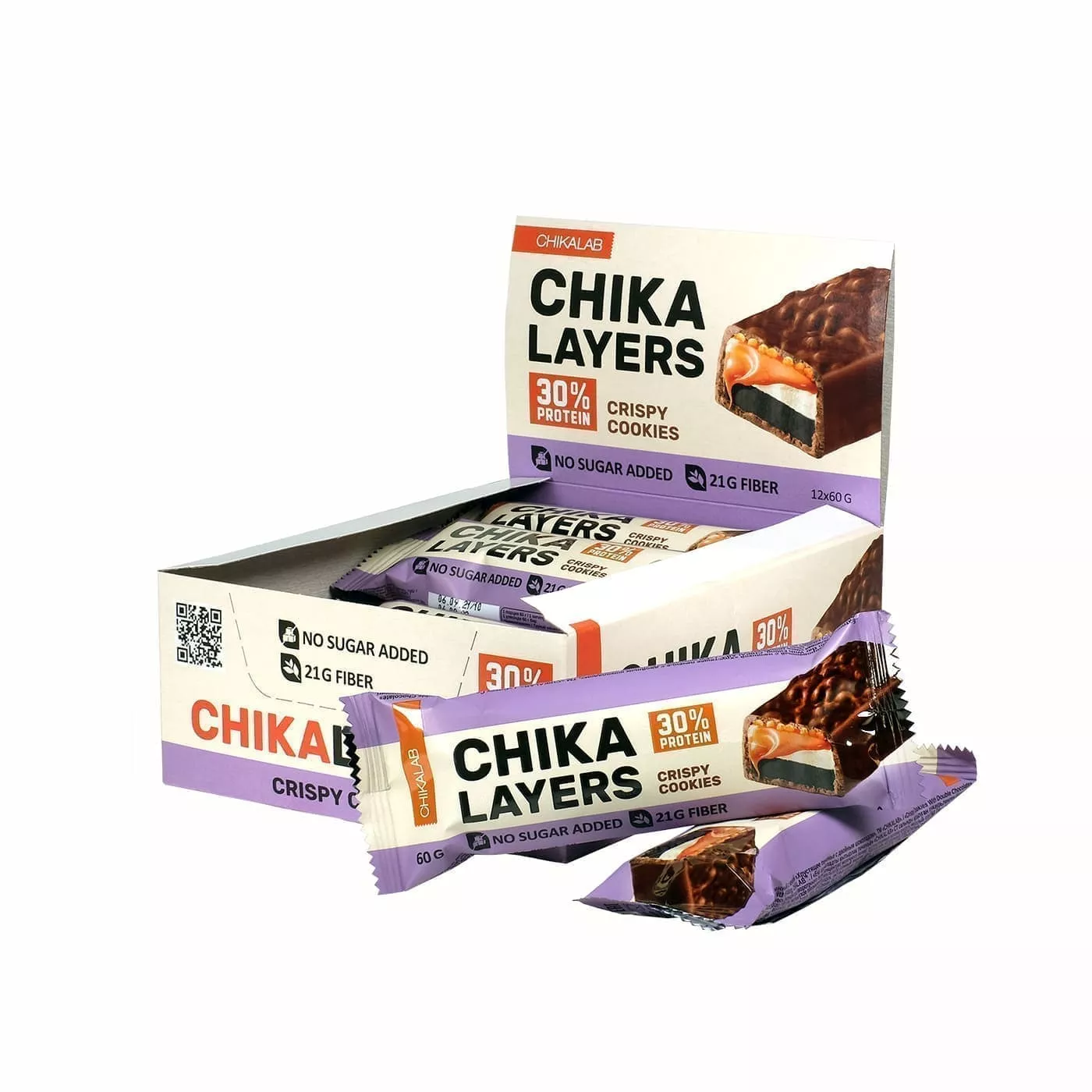 CHIKALAB Батончик CHIKALAYERS Глазированный 60g