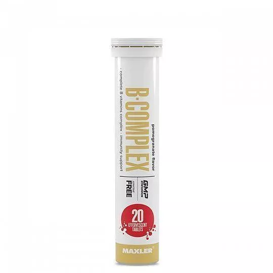 Maxler B-Complex 20 eff. tabs