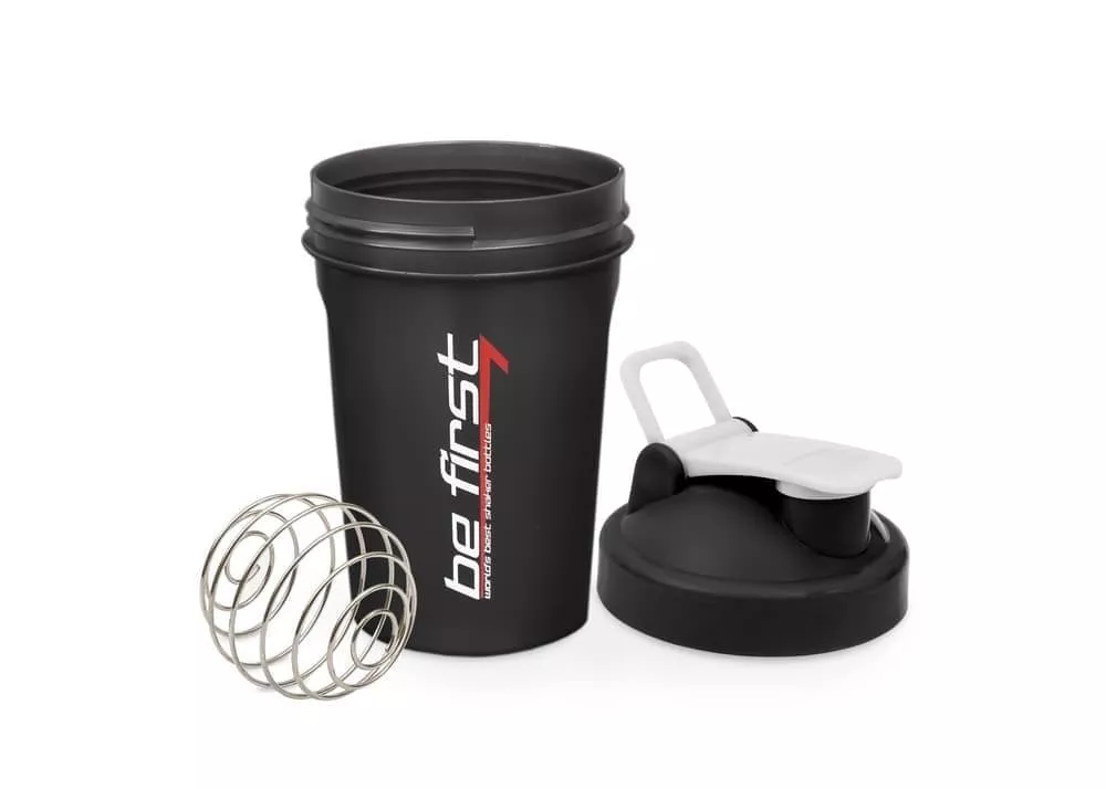 BeFirst Шейкер с шариком и держателем 400ml (Черный)