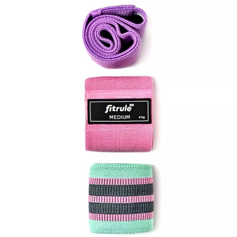 FitRule Набор тканевых фитнес-резинок (3 шт.) фото