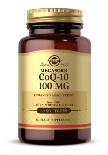 Solgar Megasorb CoQ-10 100mg 30 softgels