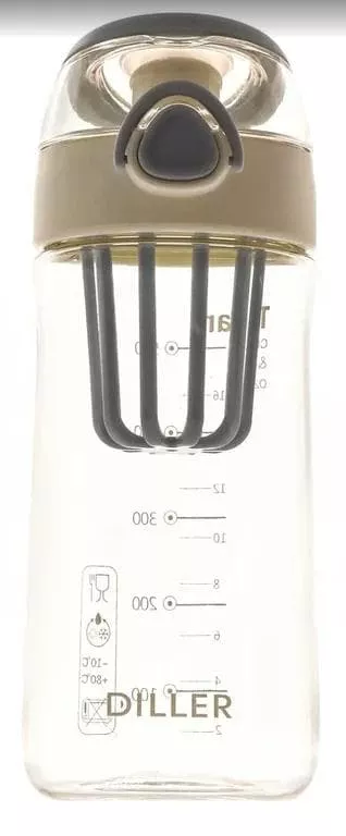 Бутылка для воды Diller D38-700 ml (Белый) фото