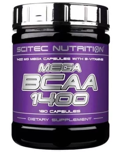 Scitec Mega BCAA 1400 180 caps фото