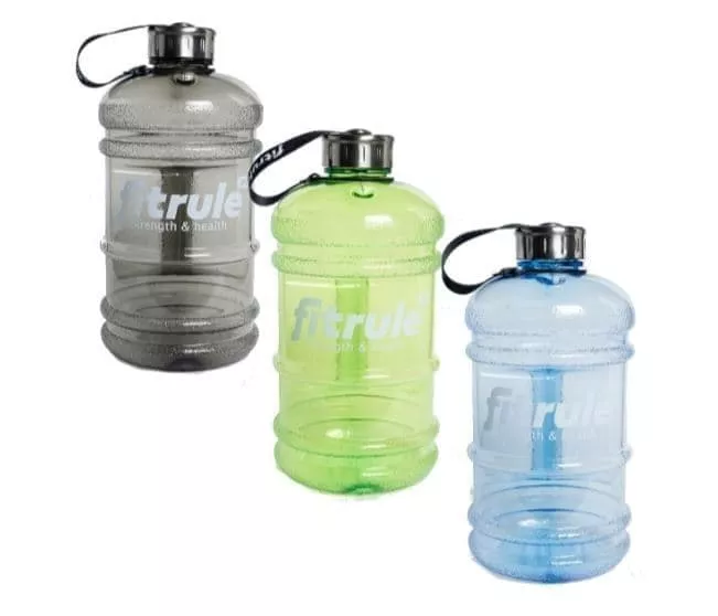FitRule Бутыль металлическая крышка 2.2L (Clear Blue)
