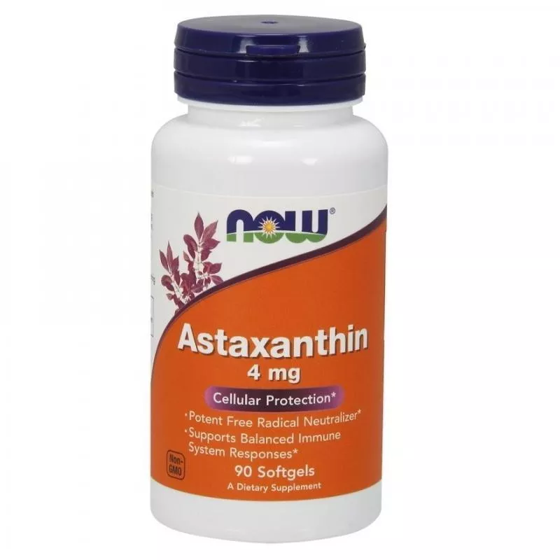 NOW Astaxanthin 4 mg 90 sgels