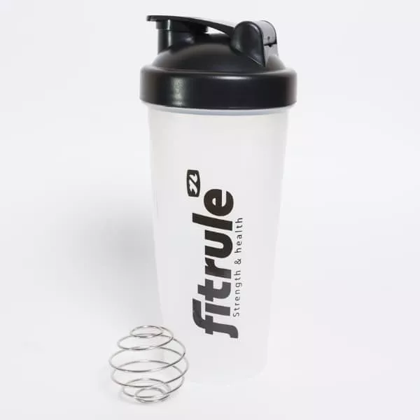 FitRule Шейкер классический (прозрачный+черная крышка)