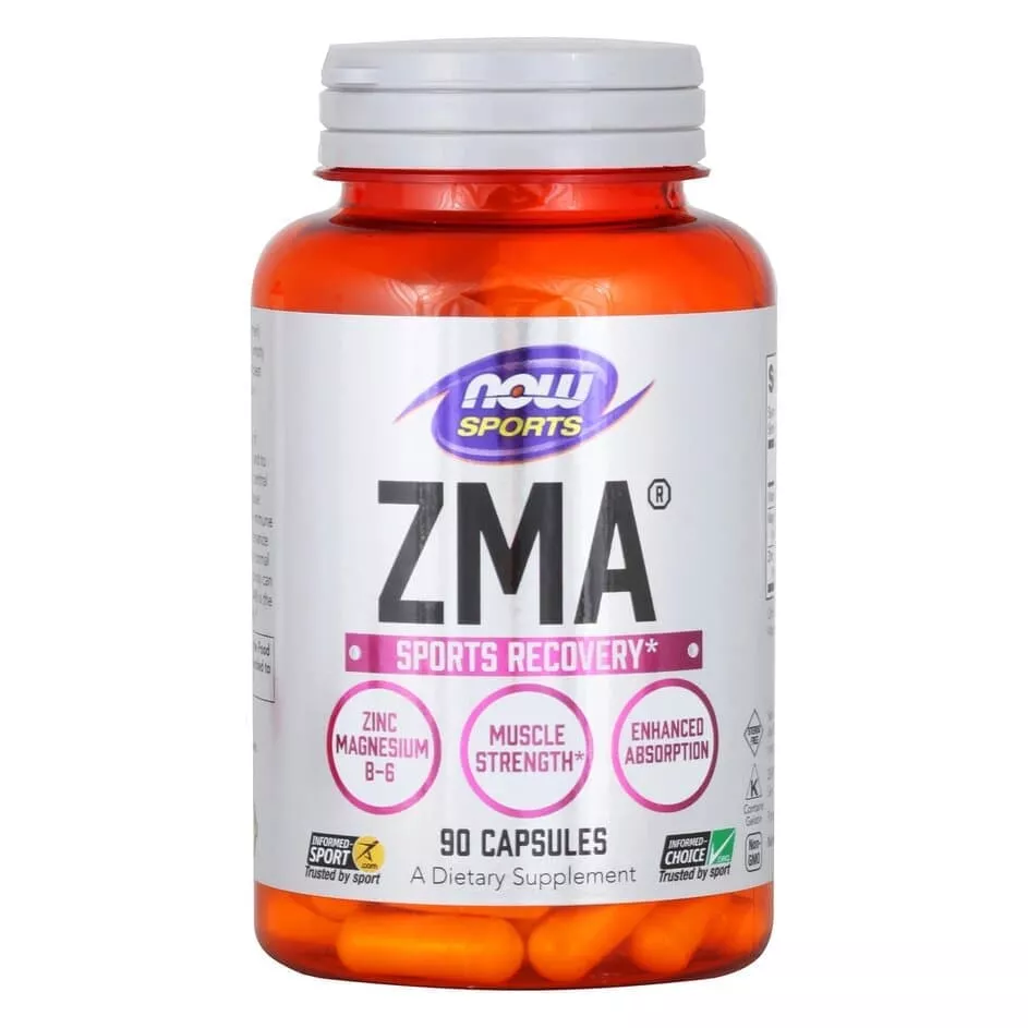 NOW ZMA 800 mg 90 caps фото