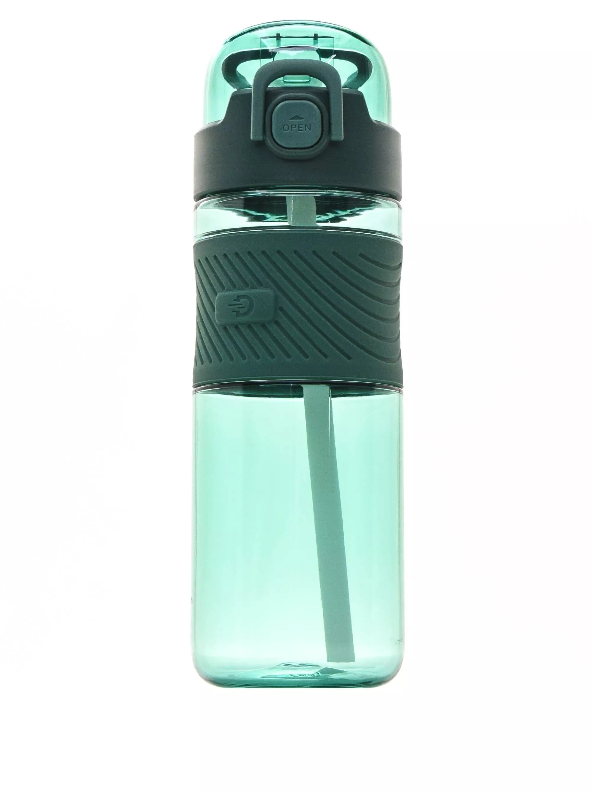 Бутылка для воды Diller DB-001 600 ml (С трубочкой) (Зеленый)