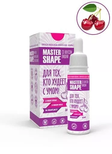 Fit Parad Заменитель Сахара Master shape жидкий со вкусом вишни № 27 30 ml фото
