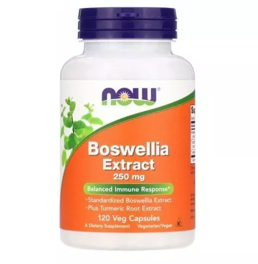 NOW Boswellia Extract 250 mg 120 caps
