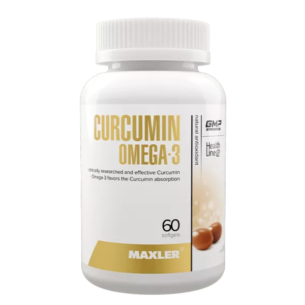 Maxler Curcumin Omega 3 60 caps фото