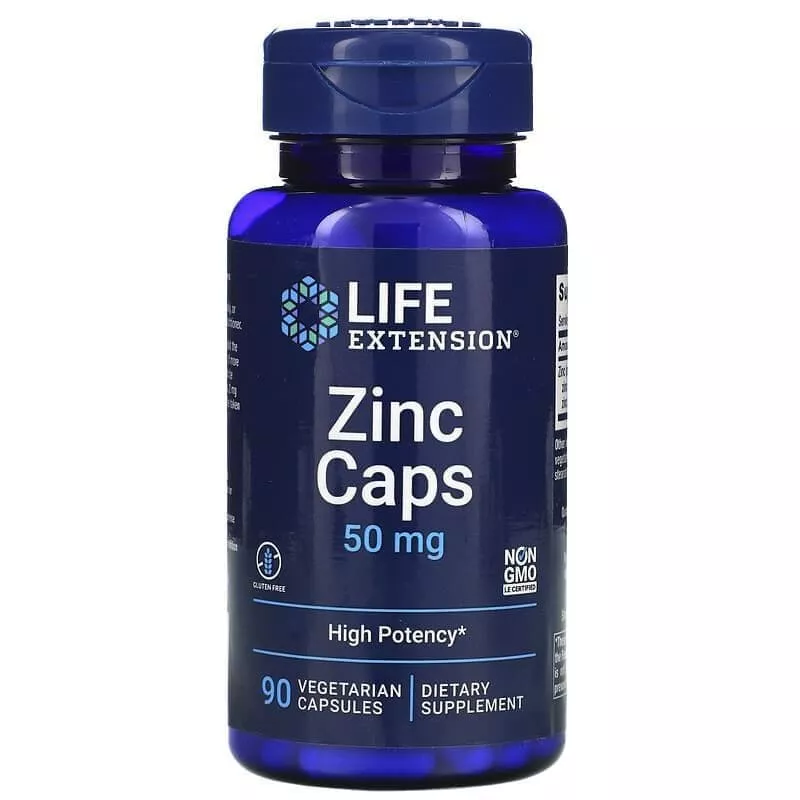 Life Extension Zinc 50mg 90 caps