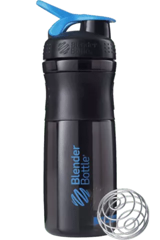 BlenderBottle SportMixer 828 ml Black/Cyan [черный/бирюзовый]