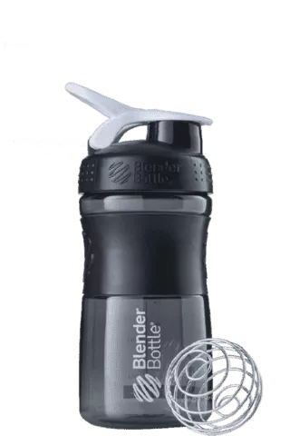 BlenderBottle SportMixer 591 ml Black/White [черный/белый] фото