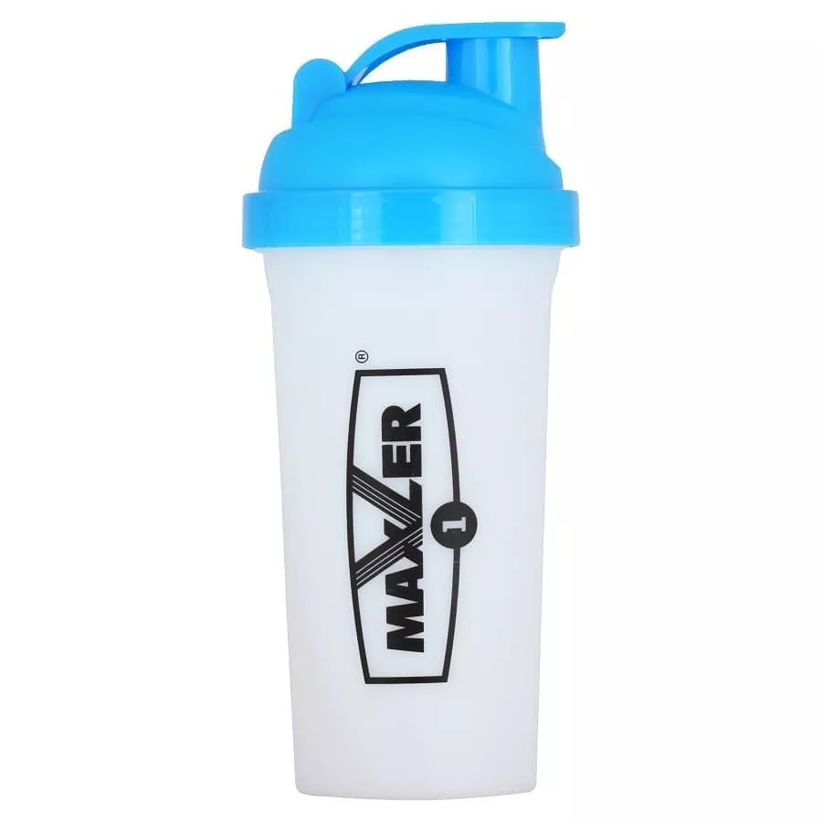 Maxler Shaker Black 700 ml - Blue - White 1-C print