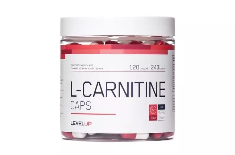 LevelUp L-Carnitine 240 caps