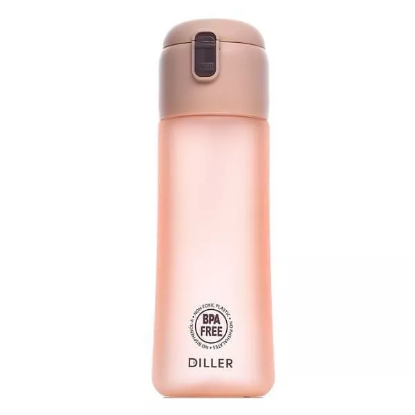 Diller Бутылка для воды D26 650ml (Розовая) фото