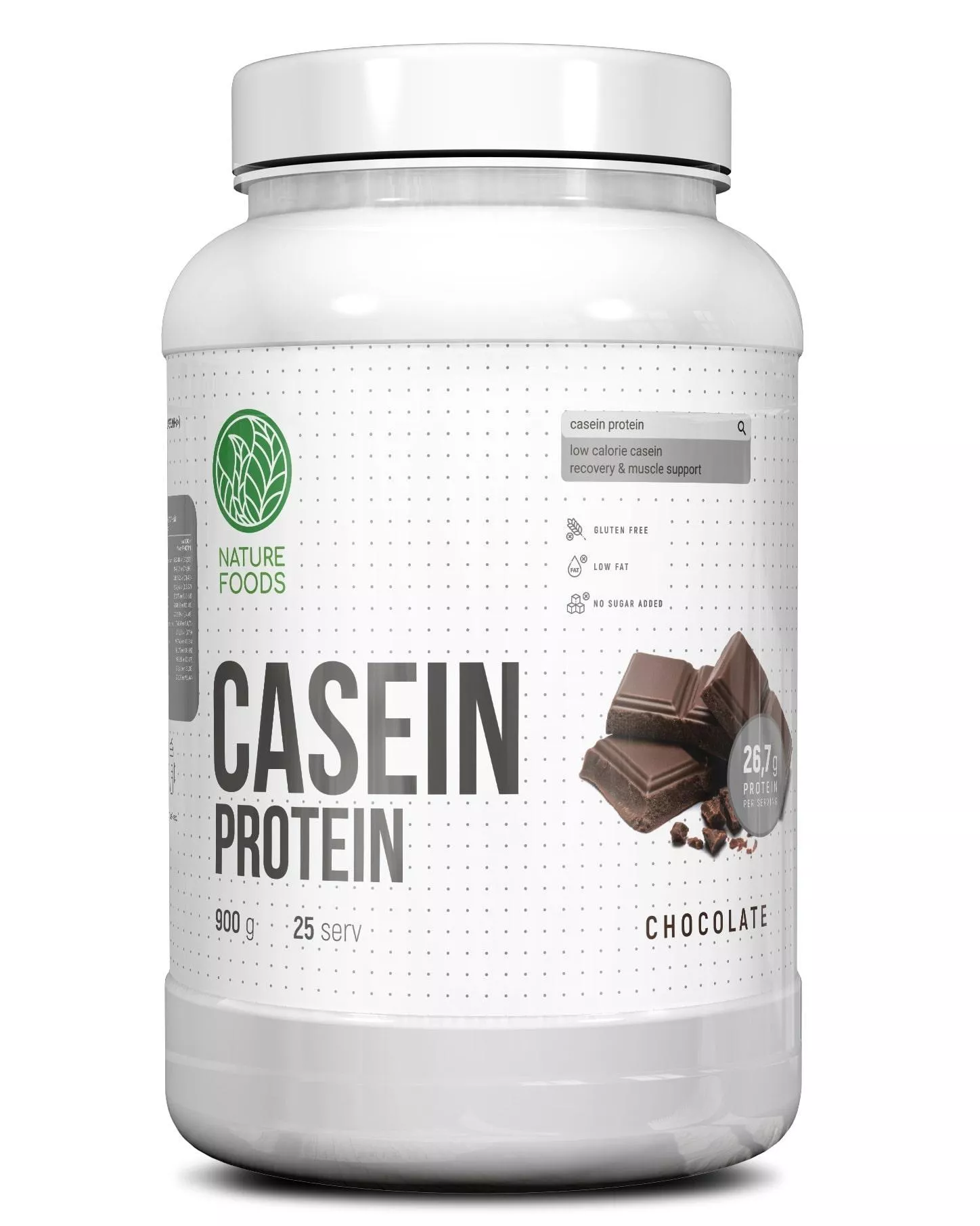 Nature Foods Casein 900g фото