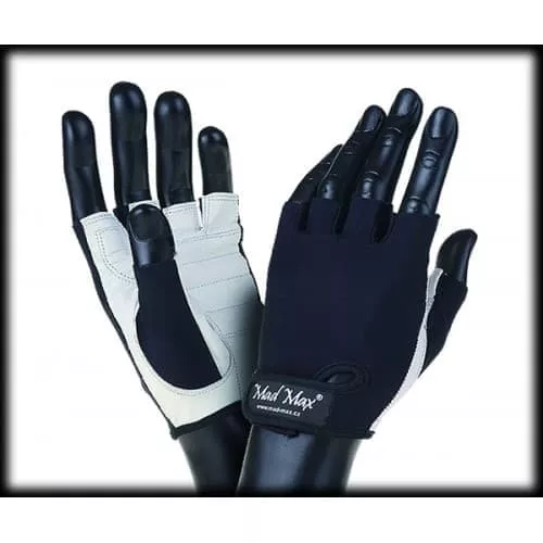 Перчатки мужские Mad Max "Basic" MFG250\WH-BK\S