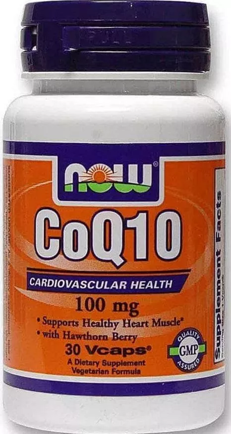 NOW CoQ10 100 mg 30 vcaps