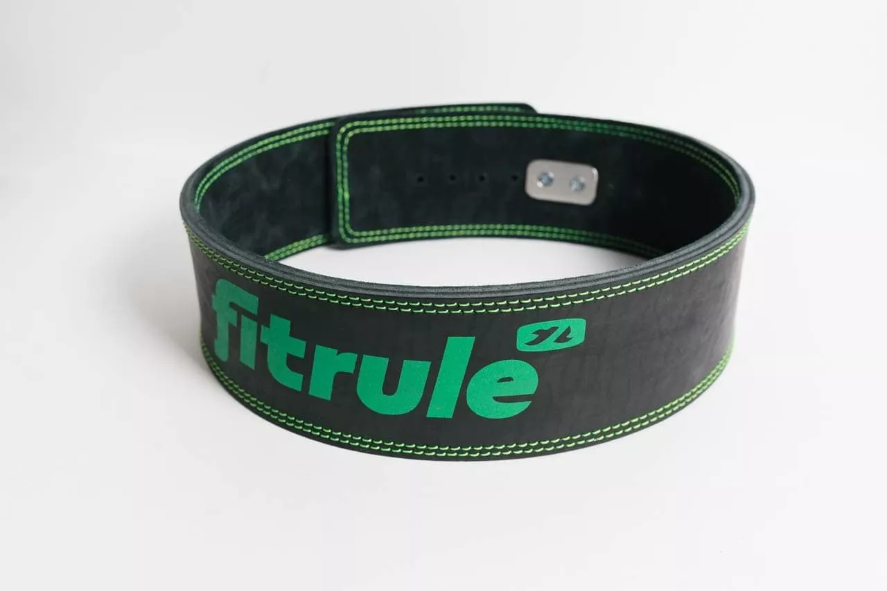 Ремень FitRule пауэрлифтерский с карабином (XL)