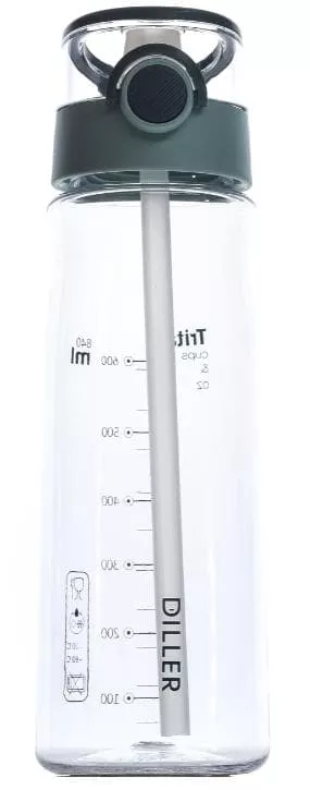 Бутылка для воды Diller D40 840 ml (Синий)