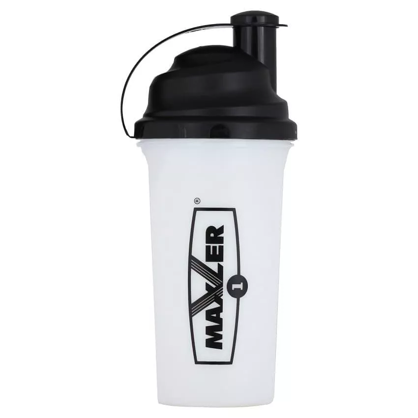 Maxler Shaker Black 700 ml - Black - White 1 col. Print
