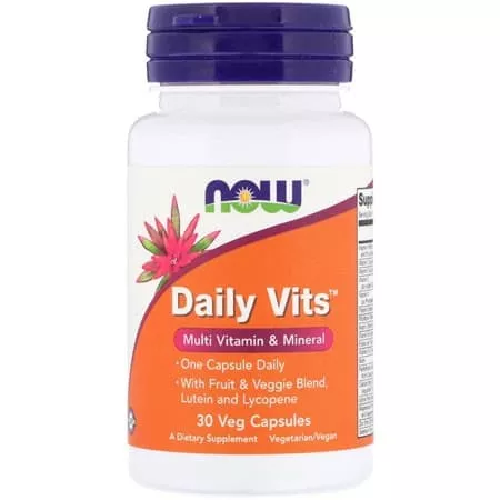 NOW Daily Vits 30 caps