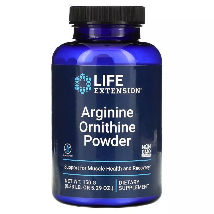 LIFE Extension Arginine Ornithine Powder 150g