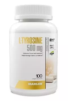 Maxler L-Tyrosine 500 mg 100 vegan caps фото