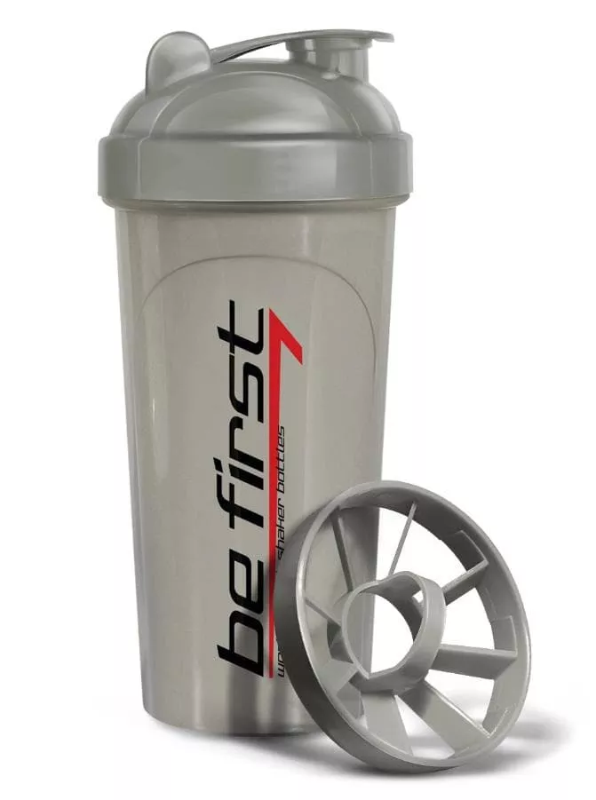 BeFirst Шейкер с сеточкой для смешивания 700ml (Серый)