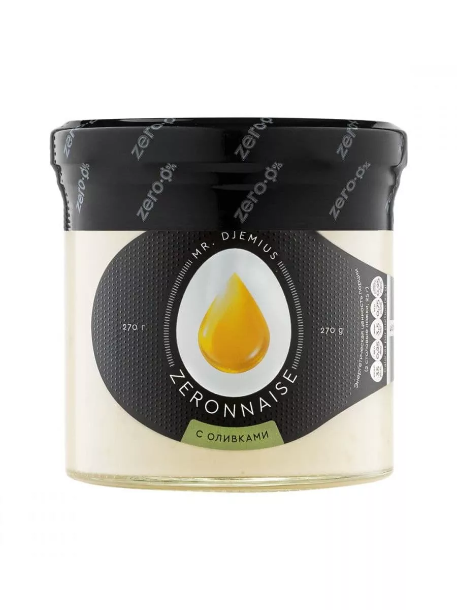 Mr.Djemius Соус майонезный низкокалорийный с оливками 270 г