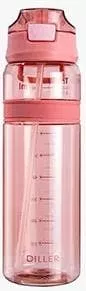 Бутылка для воды Diller D36 550 ml (Розовый)