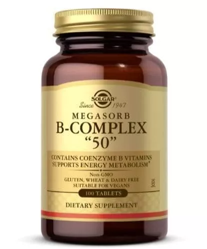 Solgar Megasorb B-Complex "50" 100 tab