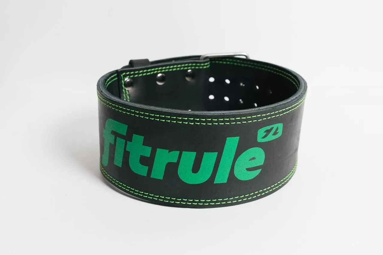 Ремень FitRule пауэрлифтерский с пряжкой зацепом (XL) фото