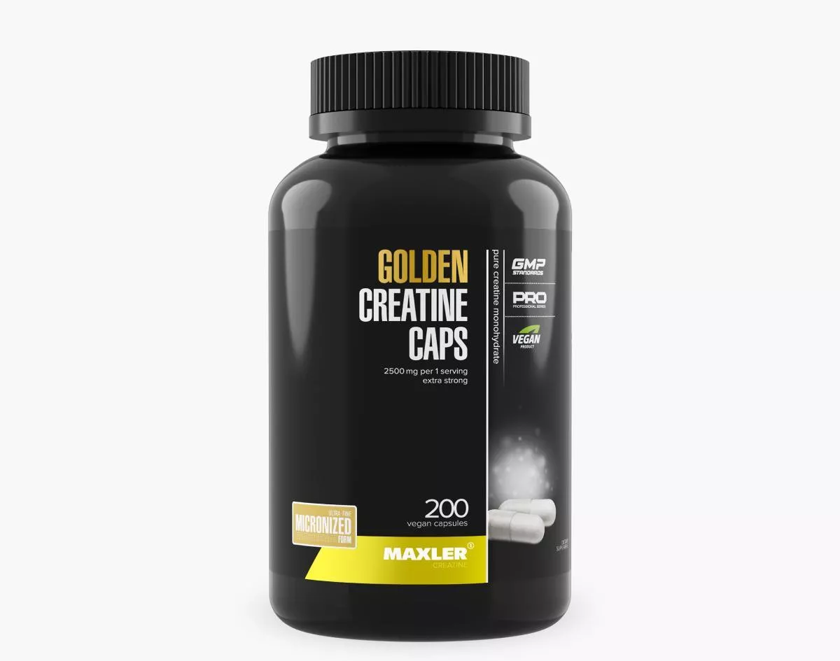 Maxler 100% Golden Creatine 200 vcaps