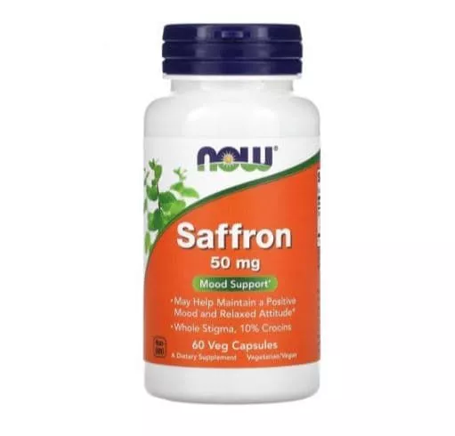 NOW Saffron 50mg 60 caps
