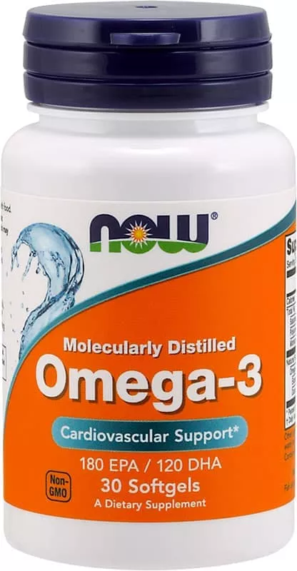 NOW Omega-3 1000 mg 30 sof фото