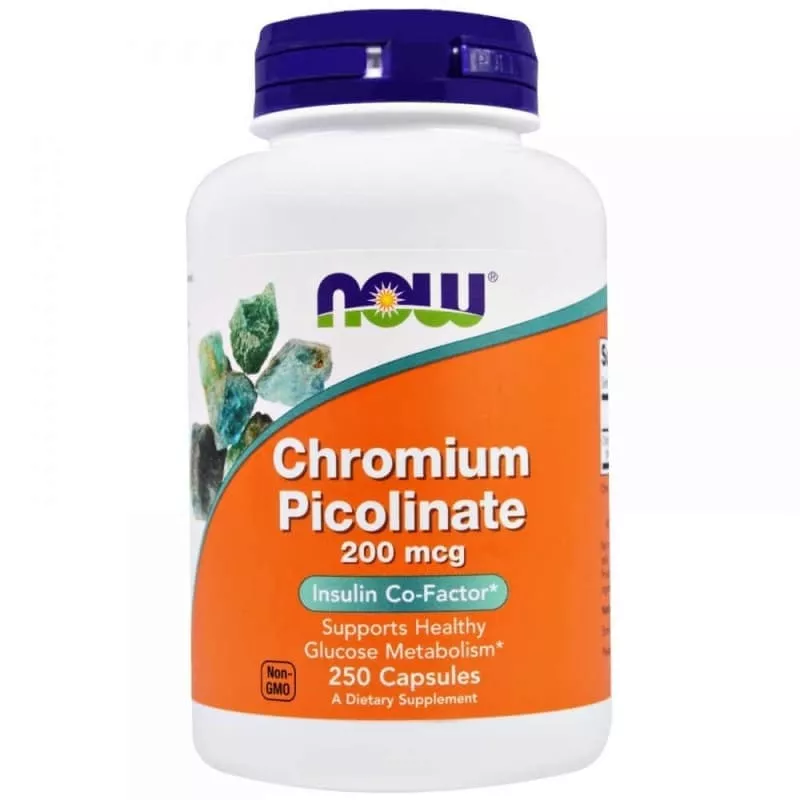 NOW Chromium Picolinate 200 mcg 250 caps