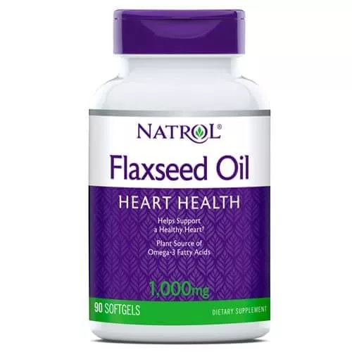 NATROL Omega-3 Flaxseed Oil 1000mg 90 caps